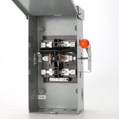 100A Manual Transfer Switch for Generator, 24000W General-Duty Double-Throw