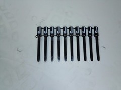 Budco Tie Wrap Marker J 3″BLK-W/TAG 100 per pack