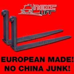 NEW CLASS III 3 60″ FORKS 2 X 5 X 60 CL3 PAIR 5FT FOOT SET FORKLIFT FREE FREIGHT