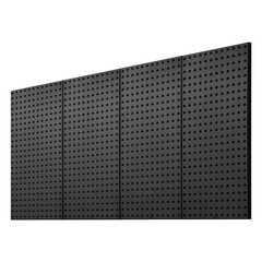 VEVOR Metal Pegboard Panels 2/3/4 Pcs 24×12/32×16″ Wall Organizer Tool Storage