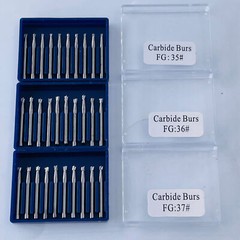 Dental Tungsten Carbide Inverted Cone Bur Burr High Speed Handpiece FG-35/36/37