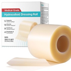 Medical Grade Hydrocolloid Roll (2in x 12ft) – 2in*12ft, Clear