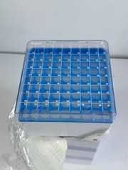 Lot of 4 Simport Scientific Cryostore T314-581 Series Storage Boxes