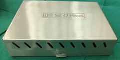 Complete Dental Implant Kit 35 Integral Stopper Drills with Drivers and Keys