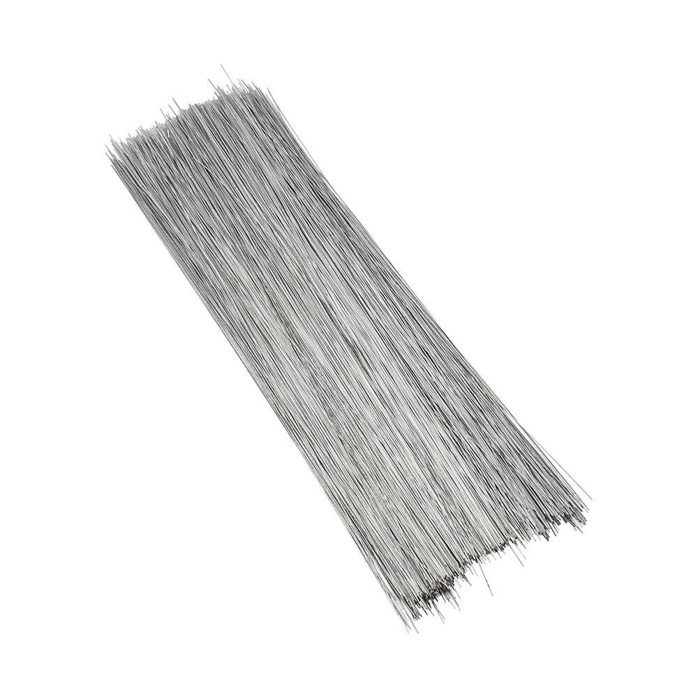 1000 Pack 12 Inch Grey Inventory Tag Wires Durable Metal for Auto Retail Use
