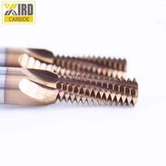 5/8-11 UNC 4 FLT Tungsten Carbide Milling Cutter Thread Mill Cutting Tool AlTin