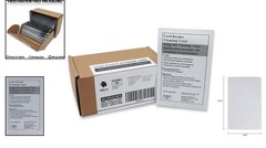Convenient 50 Count Alcohol-Free Pre-Saturated Cleaning Cards for Card Machines