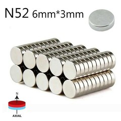Lot Neodymium Magnets N52 Disc Round Super Strong Rare Earth Small Large Magnet