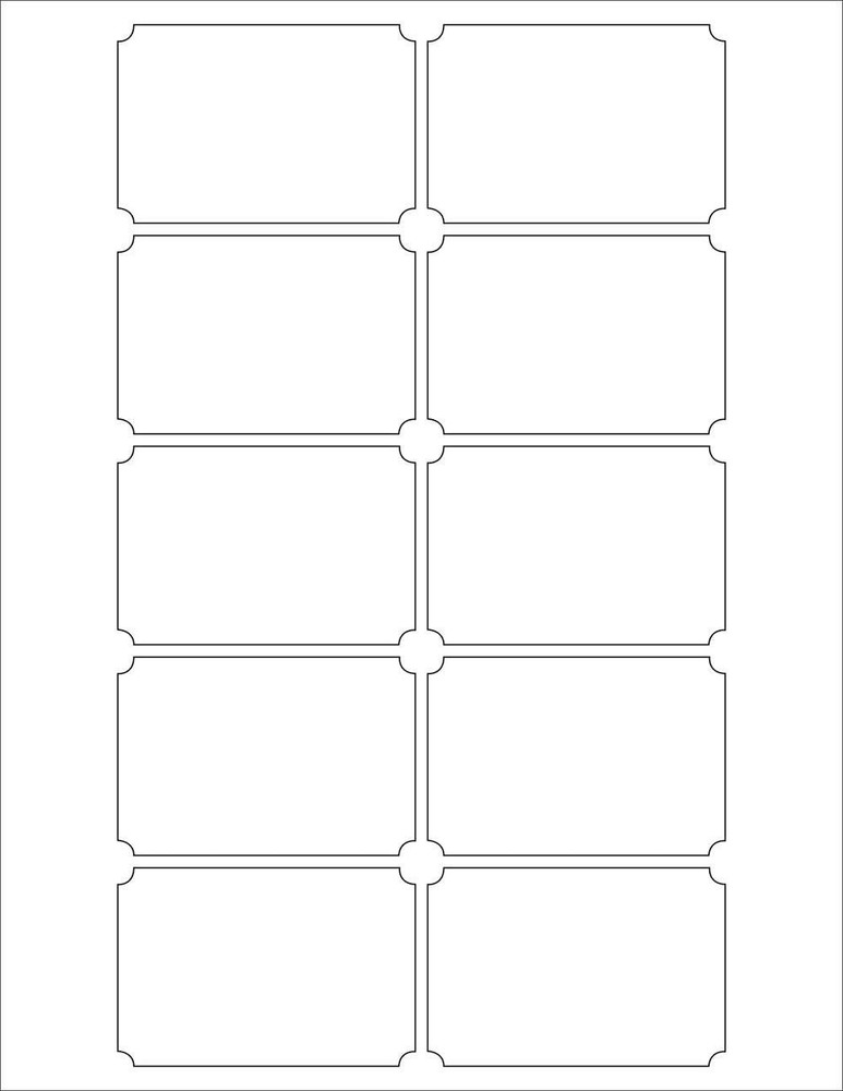 Self-Adhesive Label Sheets 3×2 inch White Shipping Labels Template Included f…