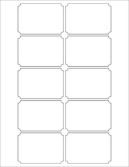 Self-Adhesive Label Sheets 3×2 inch White Shipping Labels Template Included f…