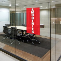 Door Decals Vertical Vinyl Stickers Multiple Sizes Smoothies D Industrial Vinyl