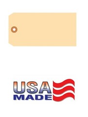 1000- 4 3/4″ x 2 3/8″ Size 5 Blank Manila Inventory Shipping Hang Tag Tags 10 Pt
