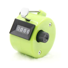 4 Digit Number Counters Plastic Shell Hand Finger Display Manual Counting Tally