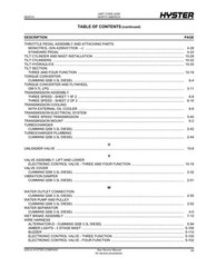 Hyster H170FT, H175FT36, F190FT A299 Forklift Parts Manual Catalog Diagram Book