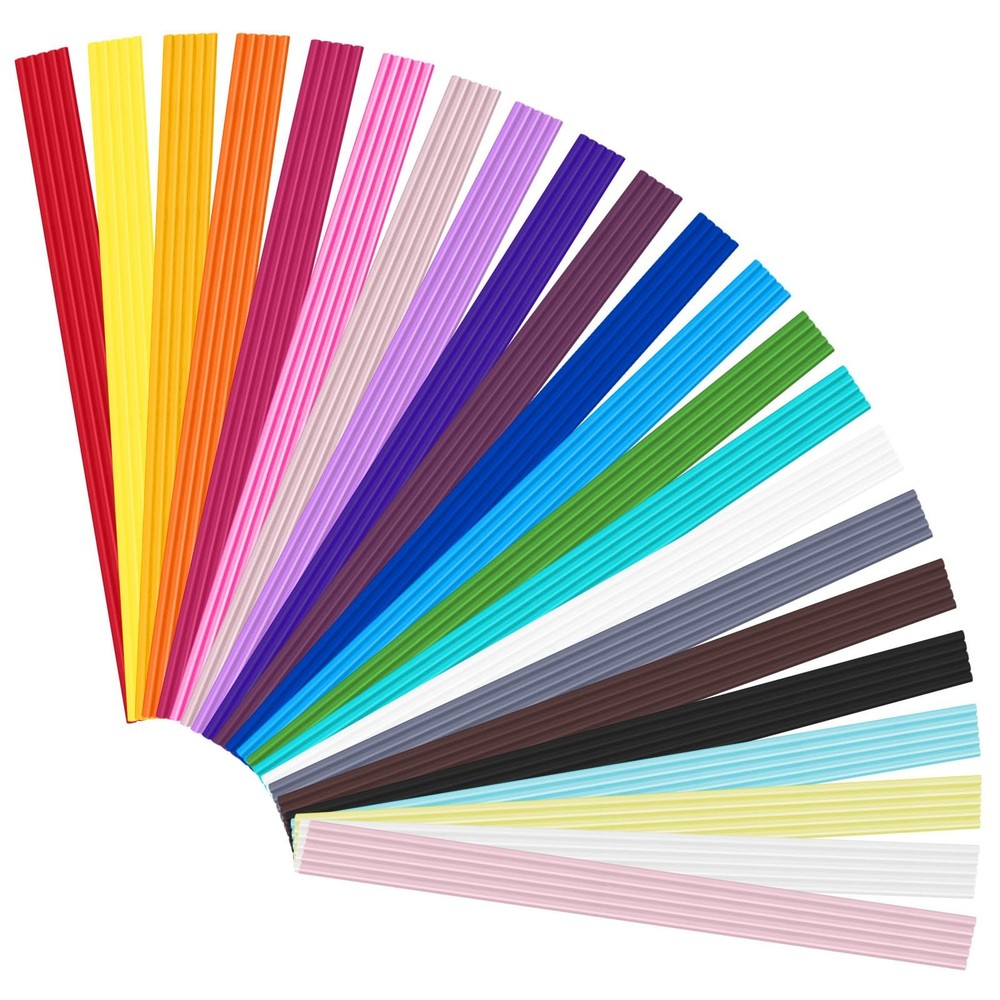 22 Colors 3D Printing Filament Refill for 5.9 INCHES, 22 Cobination