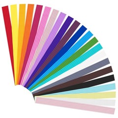 22 Colors 3D Printing Filament Refill for 5.9 INCHES, 22 Cobination