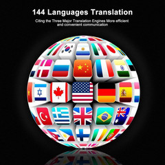 Y113 Language Translator Earbuds with App, 144 Language Voice Translation