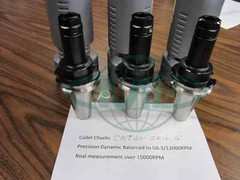 6 CAT40-ER16-4″ COLLET CHUCKS balanced to G6.3/15000RPM Tool Holder Set