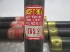 FUSETRON FRS-2 FUSE PINK LOT OF 7 NSNP