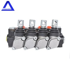 4 Spool Hydraulic Monoblock Double Acting Control Valve 11 GPM SAE Ports 3625PSI