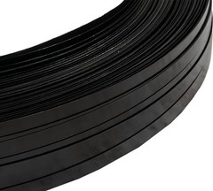 1/2″x0.020″x3080′ Black Steel Strapping Coil 1100 lbs BS for Packaging