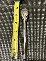 PROTO J4749XL Premium Pear head Ratchet, 5 1/2 in, Chrome, 1/4 in