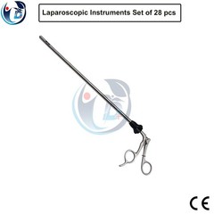 28 Pcs Laparoscopic Surgery Instrument Set General Surgical Laparoscopy Kit