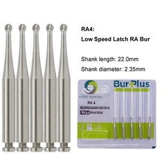 Wave Dental Carbide Bur Surgical Bur Round Latch RA 1 2 3 4 5 6 8 For Slow Speed