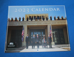 (NEW) 2023 George W. Bush Presidential Library & Museum 12 Month Wall Calendar