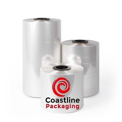 10” 3500 FEET 75 GAUGE CROSSLINK CF POLYOLEFIN HEAT SHRINK WRAP PER ROLL POF NEW