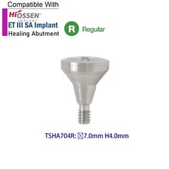 Dental Healing Abutment Cover Screw Regular Platform Fits Osstem Hiossen