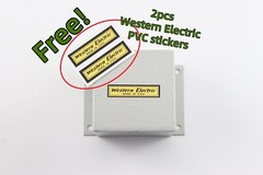 Output Transformer Cover Steel Western Electric Choke Cover for Tube Amp Gray