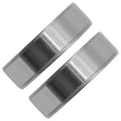 Caltric 6204-2RS 6204-2RDQE6 Side Rubber Sealed Ball Bearings 20x47x14 mm