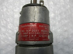 APPLETON ECP-2023 PLUG UNMP