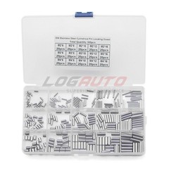 300pcs M2 M3 M4 Dowel Pin Cylindrical Pin Set Locating Pins Kit Stainless Steel