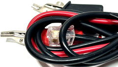TELEPHONE BUTT SET TEST LEADS, BED OF NAILS & SPIKE, RJ11 CONN + STRAIN RELIEF