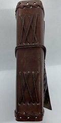 Leather Journal with Stone (6″x 4.5″)