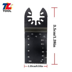 48 Pack Bi-Metal Oscillating Multi Tool Saw Blades 24Pcs 1-3/8 & 24Pcs 1-3/4