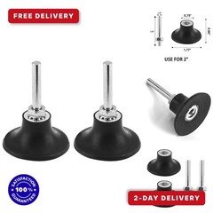 Litoexpe 2 Inch Quick Change Disc Pad Holder 2-Pack for Polishing