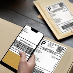 CEPRICO 4”x 6” Direct Thermal Shipping Labels – 1 Roll (220 6”, White