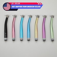 7Color Dental High Speed Handpiece Push Button Turbine 4 Hole NSK Pana Max Style