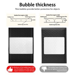 Bubble Mailers, 4×7 Inch Padded Bubble Mailers Pack of 100 Bubble Envelopes O…