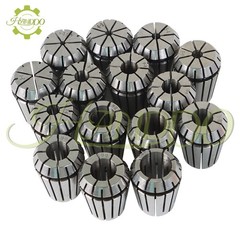 15Pcs ER25 Spring Collet Set For CNC Engraving Machine Milling Lathe 2MM -16MM