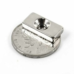 Hole Rare Earth N35 Magnets Strong Block Magnetism Neodymium Square Disc Lot