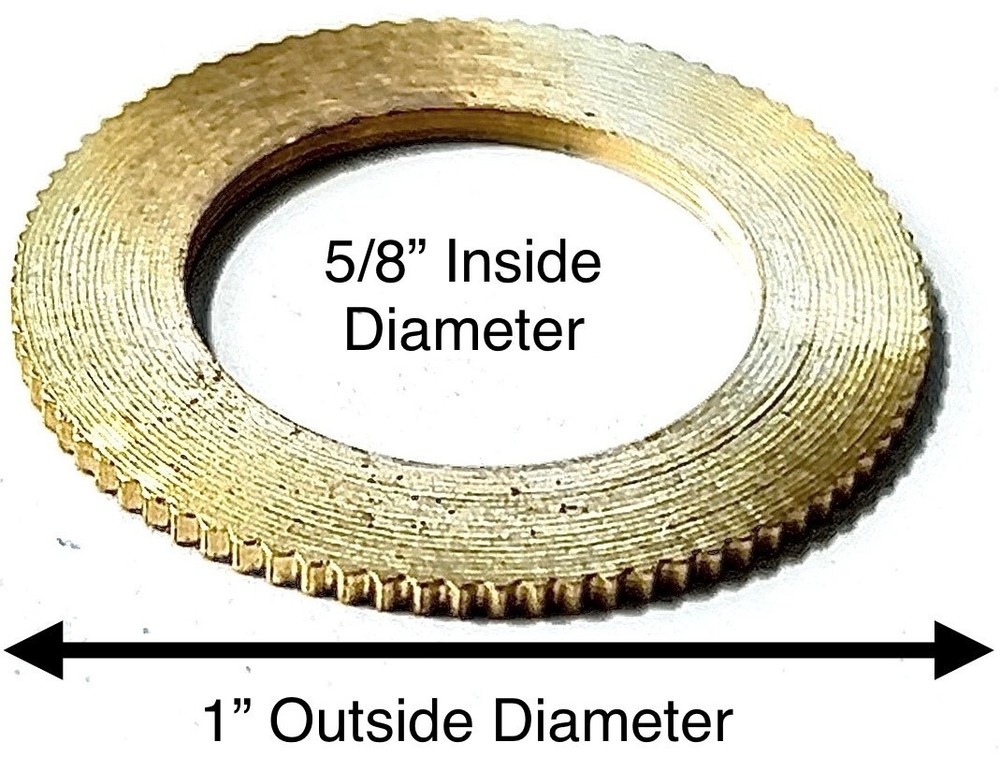 1″ To 5/8″ Arbor Reducer for use on miter circular saw