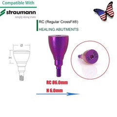 US RC Dental Healing Abutment & Closure Cap Fits Straumann CrossFit BLT Platform