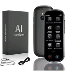 Vormor Z2 AI Translator 137 Languages, Photo Translation Open Box