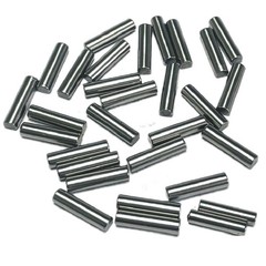 30PCS 1/8 X 1/2 Dowel Pins,1/8 Inch X 1/2 Inch Metal Dowel Pins,Shelf Pegs