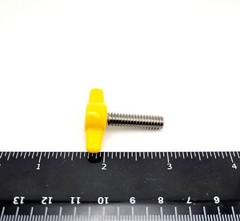 1/4″-20 Thumb Screw T Bolts Yellow Butterfly Plastic Clamping 1 1/4″ Knob Cap