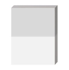 Blank White Half Fold Greeting Cards – 5.5 x 8.5″ – Uncoated – 50 per Pack